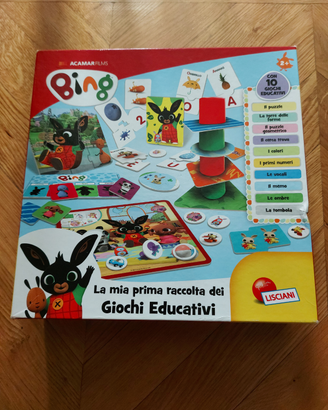 Giochi educativi lisciani Bing e Carotina
