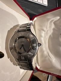 Orologio Cartier Must 21 Acciaio