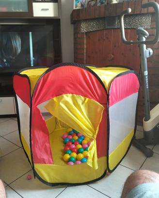 Tenda giocattolo con palline 
