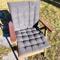 4 SEDIE PIEGHEVOLI DA GIARDINO