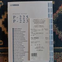 Digital Piano Yamaha p225