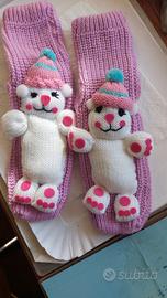 Befana: Calze antiscivolo con  animaletti rilievo.