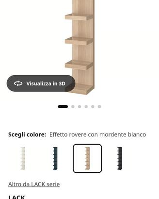 Lack scaffale ikea NUOVO