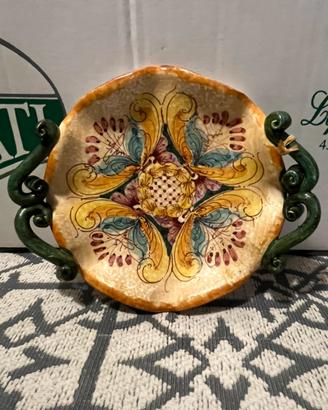 Piatto ornamentale Ceramica Ericina Erice