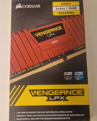 Corsair RAM DDR4 - 16 Gb (2x8) - 3000 Mhz C15