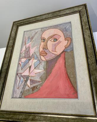 VIK Vittorio Pecchioli ORIGINALE quadro