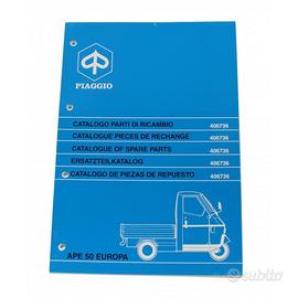 Catalogo ricambi Ape 50 Europa