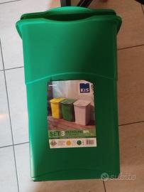 Bidoni per raccolta differenziata 