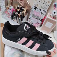 Scarpe adidas campus nere rosa introvabili