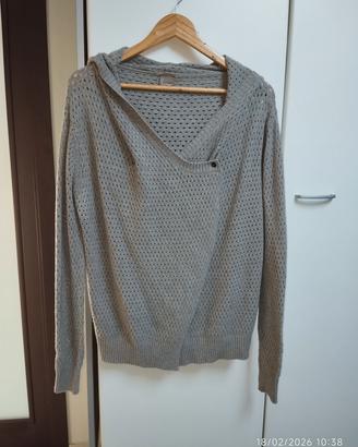 golfino donna con cappuccio 