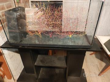 acquario o terrario rettili con mobile 