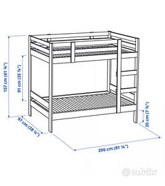 Letto a castello montessori Ikea