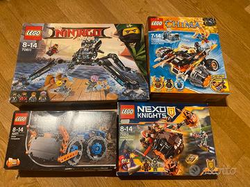 Lego come nuovi ninjago-nexo- chima-technic