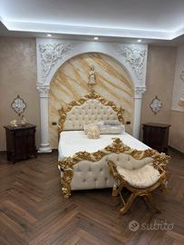 Camera da letto stile classico barocco