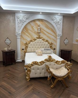 Camera da letto stile classico barocco