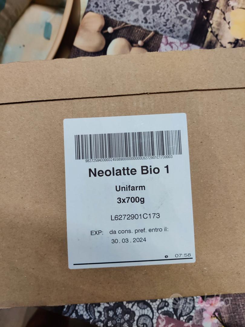 Latte in polvere biologico 700gr neolatte 1 bio - neolatte 2 bio - neolatte  3