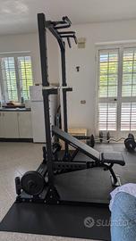 Palestra completa usata 3 volte, 94 kg, fatture