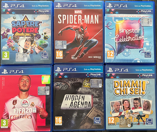 Playstation 4/PS4 Giochi