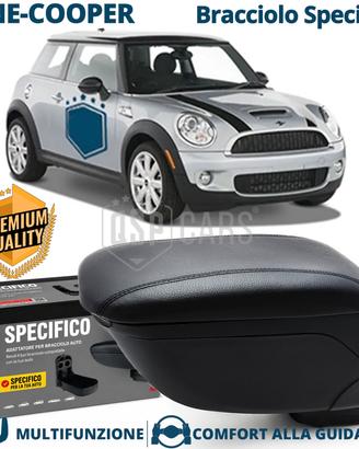 Bracciolo Per Mini 2 R56 R57 SPECIFICO in PELLE-PU