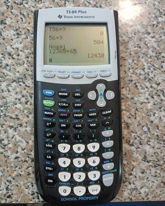 calcolatrice scientifica grafica Texas instument