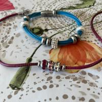 Set 2 bracciali con perline uno dei due Brosway