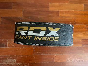Cintura per powerlifting RDX in cuoio
