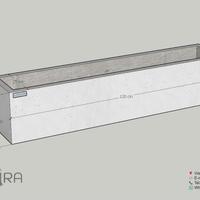 FABBRICA FIORIERE IN CEMENTO SU MISURA