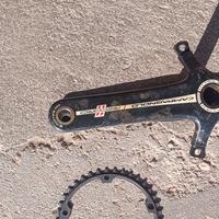 guarnitura Campagnolo Record 11 carbonio titanio 