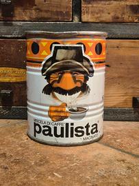 Barattolo Latta caffè Paulista macinato 250 gr