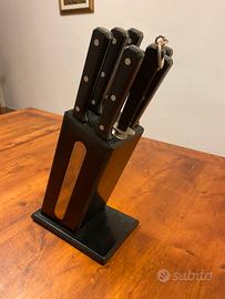 Ceppo coltelli acciaio Gottinghen NUOVO