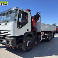 Iveco Eurotrakker 420 gru Fassi 230 6 sfili ribalt
