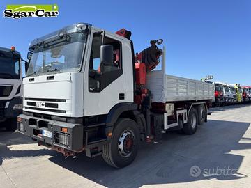 Iveco Eurotrakker 420 gru Fassi 230 6 sfili ribalt