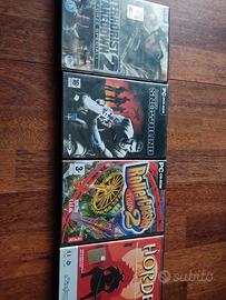 Set 4 giochi PC 