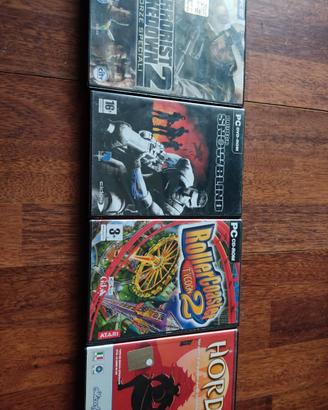 Set 4 giochi PC 