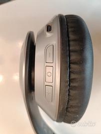 Cuffie wireless con ricarica USB tipo c