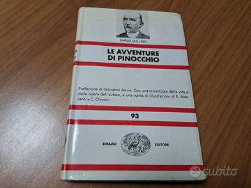 Libro "Le avventure di Pinocchio"