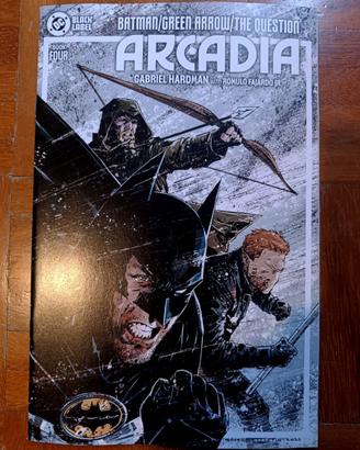 Batman, Green Arrow,the Question: Arcadia #4 CVR A