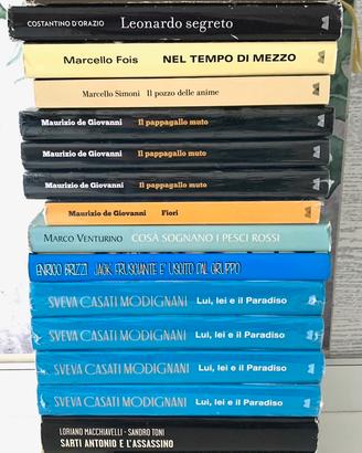 17 libri di autori italiani edizioni Mondolibri