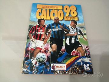 Album figurine Merlins Calcio' 98 con 53 figurine