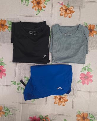 Lotto 3 capi sportivi Primark Crivit