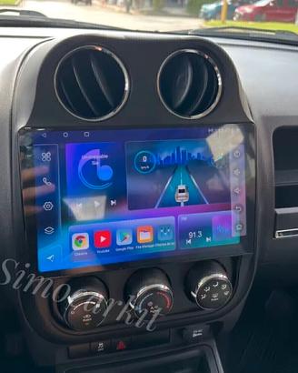 AUTORADIO 10” ANDROID 14 2+64GB PER JEEP COMPASS