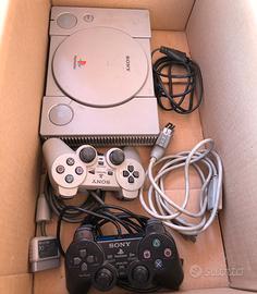 Ps1 vintage 1997 piu gioco piu due pad sony