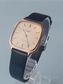 Longines square quartz vintage anni 80