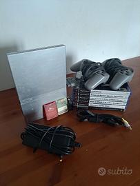 Ps2 slim Silver giochi completa