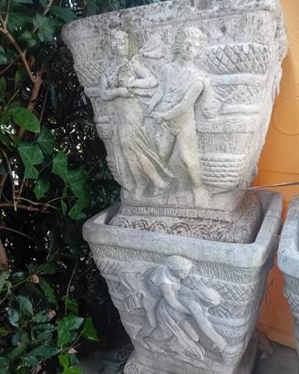 vaso in cemento 