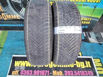 2  gomme usate continental 205 60 16 96h 4stagioni