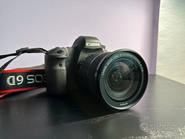 Canon 6D con obiettivo 24-105 mm 3:5 - 5.6