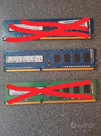 modulo RAM 4 GB DDR 3