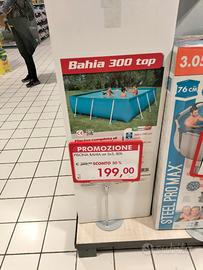 Piscina 300x300 usata 3 giorni