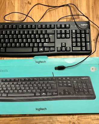 tastiera Logitech K120 con cavo